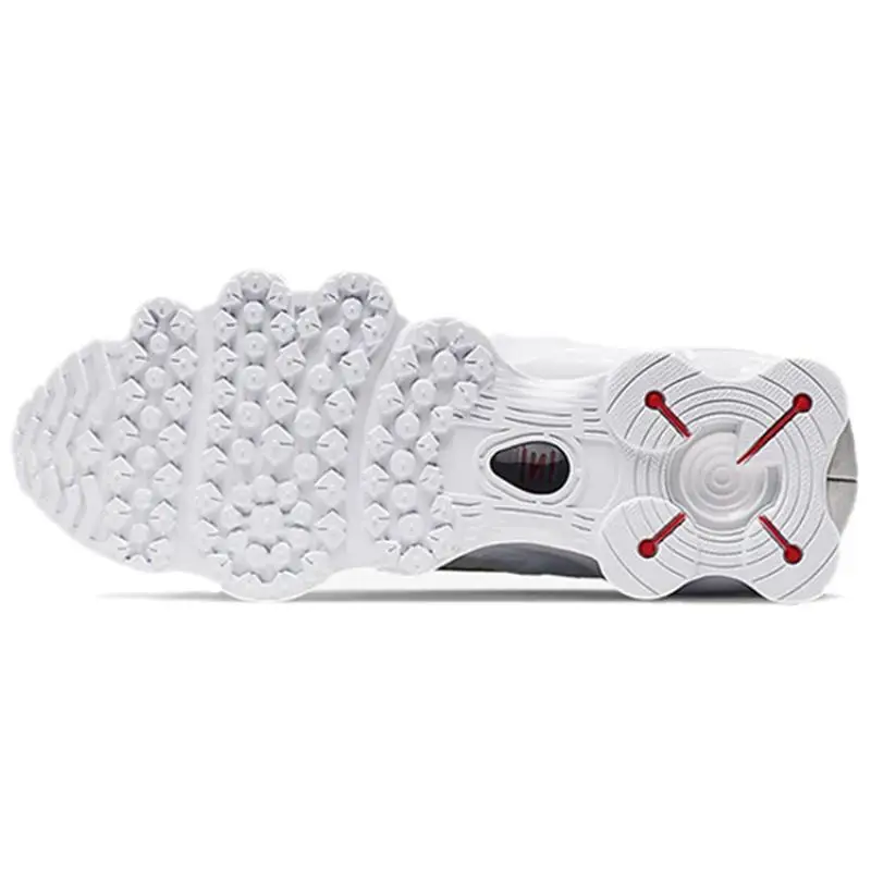 Sneakers Nike Shox Tl Bianco Argento Metallizzato AV3595-100 44.5 miniatura 5