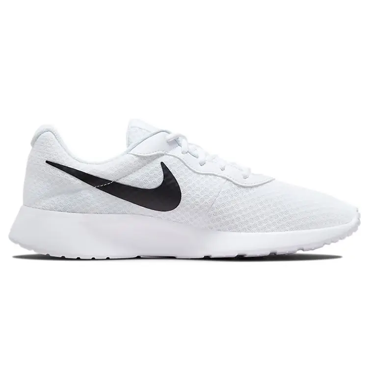 Sneakers Nike Tanjun Bianche Nere Uomo Barely-Volt DJ6258-100 42 5 miniatura 2