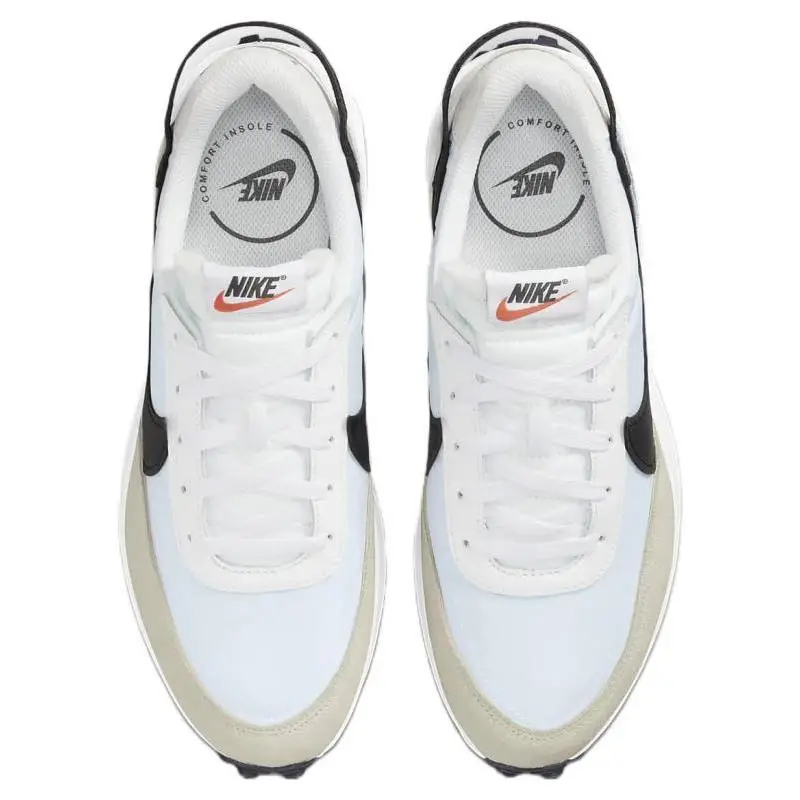 Sneakers Nike Waffle Debut Bianco Summit Nero DH9522-103 43 miniatura 2