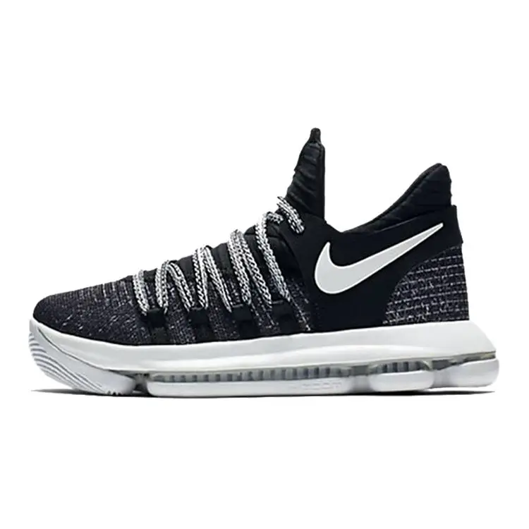 Sneakers Nike Zoom KD 10 GS Oreo Bambino Nero Grigio 918365-001 38