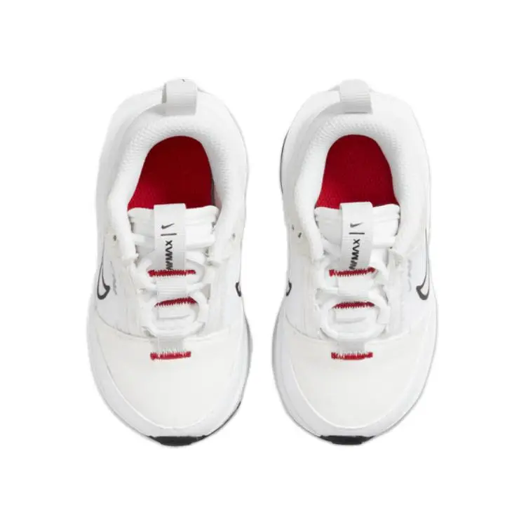 Sneakers per bambini Nike Air Max Interlock TD Bianco Nero Polvere di Fotoni DC9287-100 27 miniatura 3