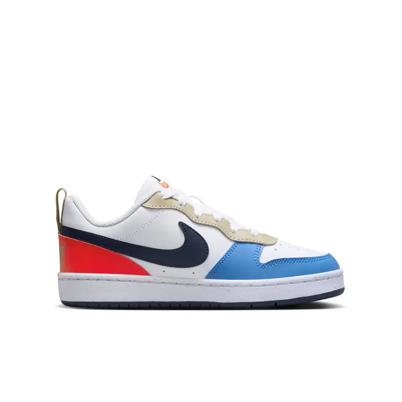 Sneakers per bambini Nike Court Borough Low Recraft Blanc