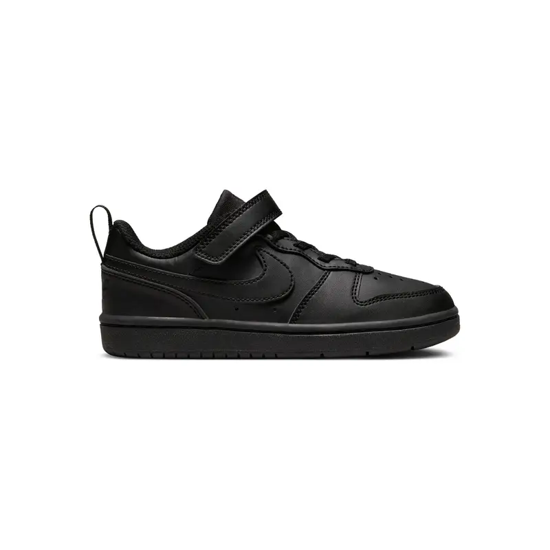 Sneakers per bambini Nike Court Borough Low Recraft Noir