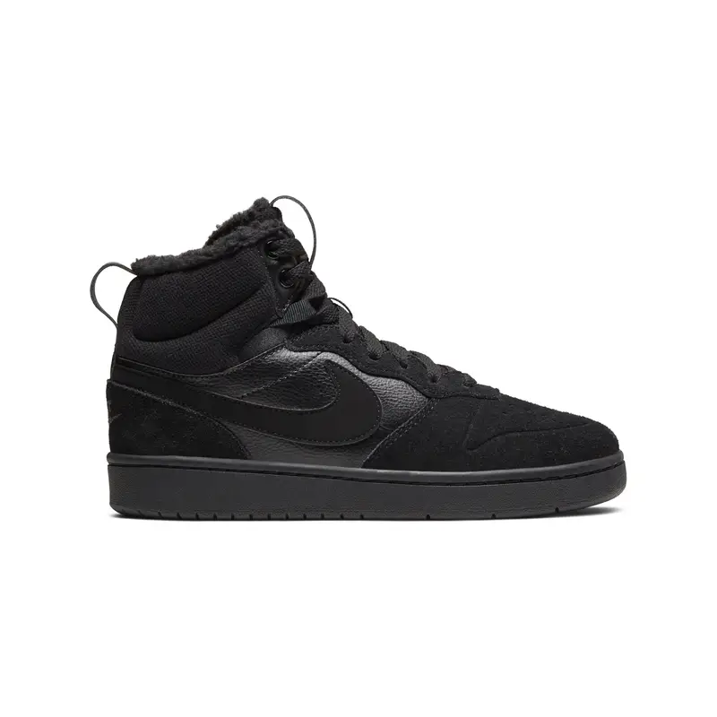 Sneakers per bambini Nike Court Borough Mid 2 Noir