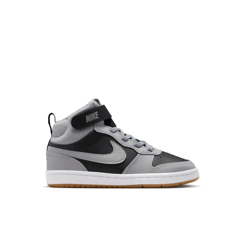 Sneakers per bambini Nike Court Borough Mid 2 Noir