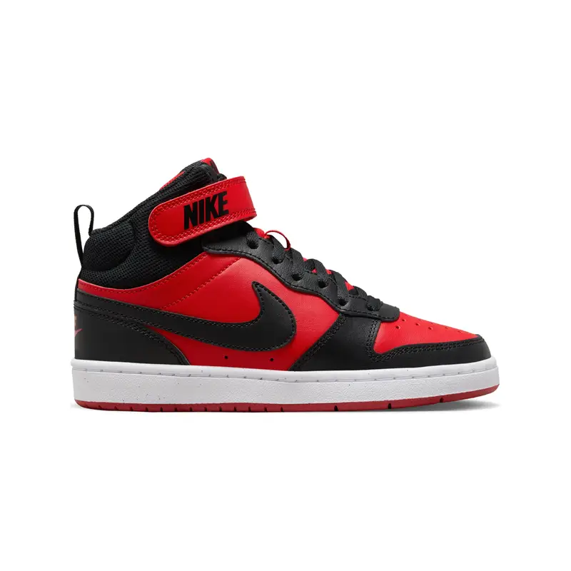 Sneakers per bambini Nike Court Borough Mid 2 Rouge