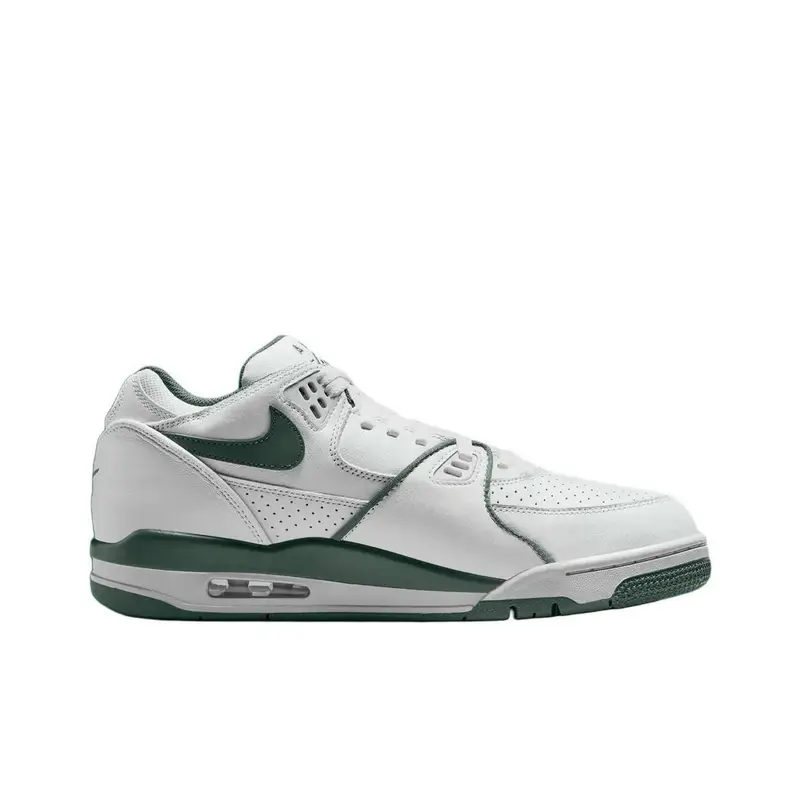 Sneakers Unisex Nike Air Flight 89 Low Verde Gola Bianco Fantasma FQ8256-101 44 miniatura 3