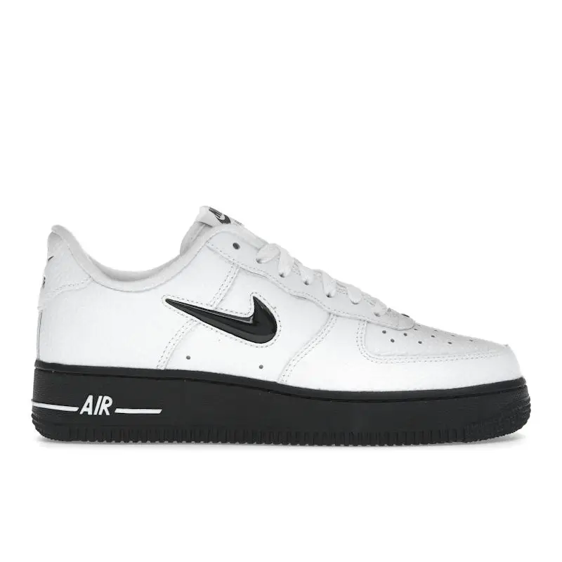 Sneakers Unisex Nike Air Force 1 07 Bianco Nero Gioiello HQ3826-100