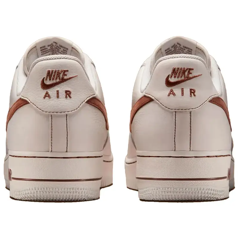 Nike Sneakers Unisex Air Force 1 07 LV8 Avorio e Marrone miniatura 2