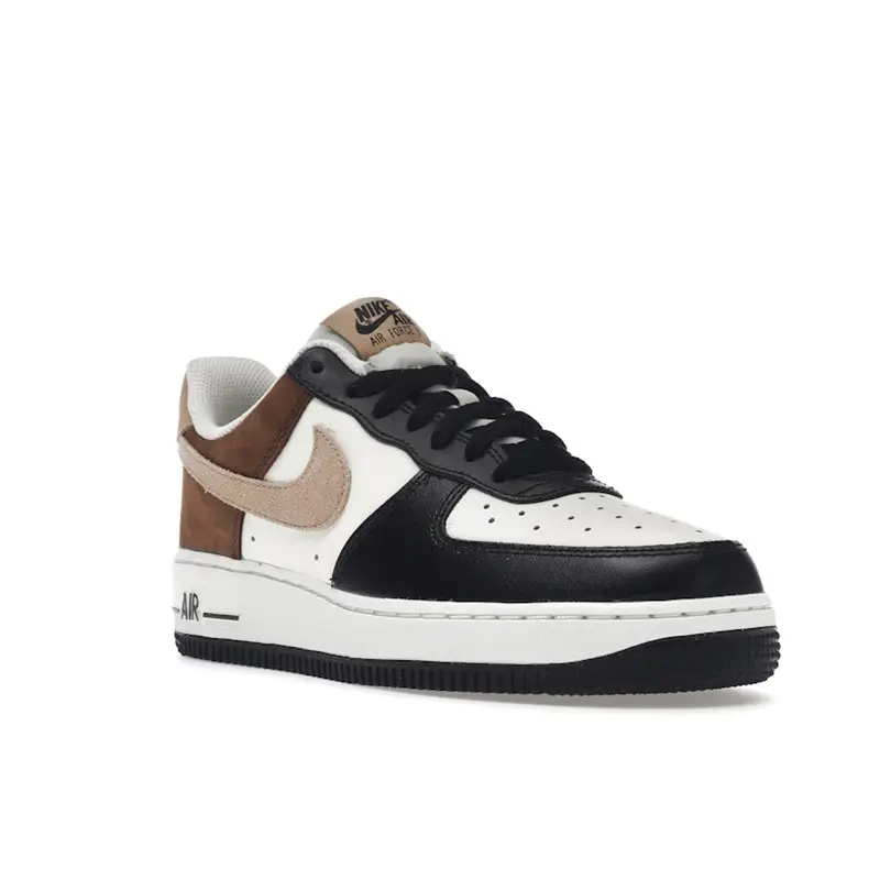 Sneakers Unisex Nike Air Force 1 07 Mocha Marrone Cacao-Wow Vela FB3355-200 41 miniatura 3