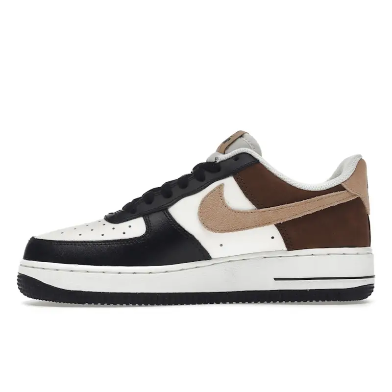 Sneakers Unisex Nike Air Force 1 07 Mocha Marrone Cacao-Wow Vela FB3355-200 43 miniatura 4