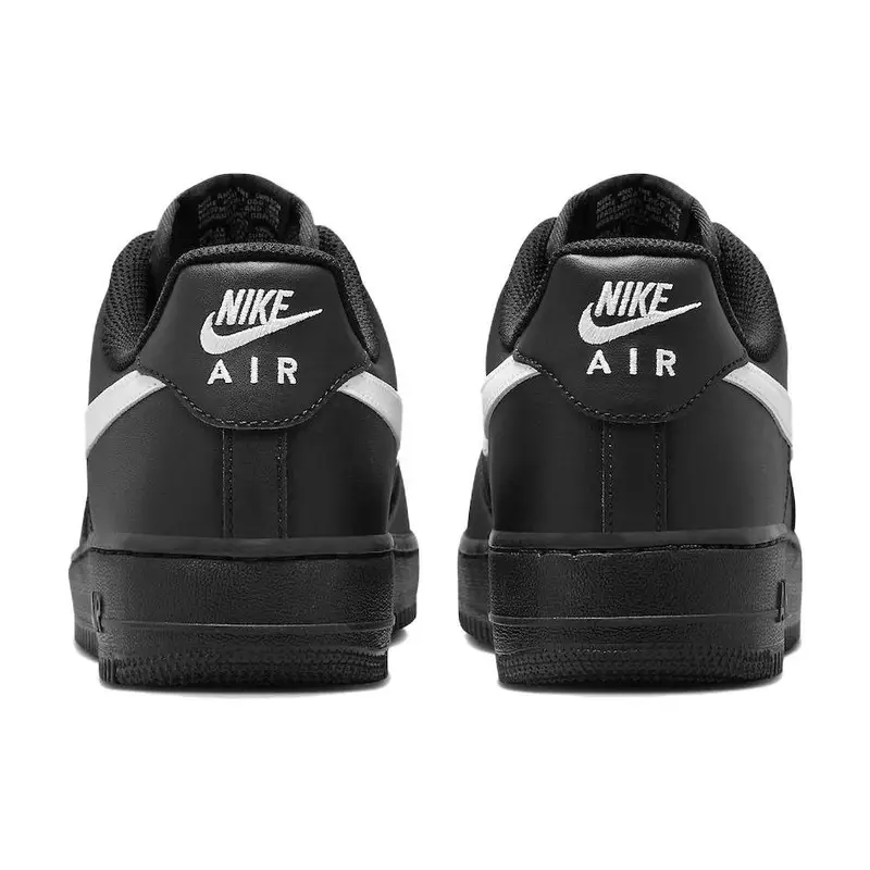 Sneakers Unisex Nike Air Force 1 07 Nere Bianche FZ0627-010 47 miniatura 4