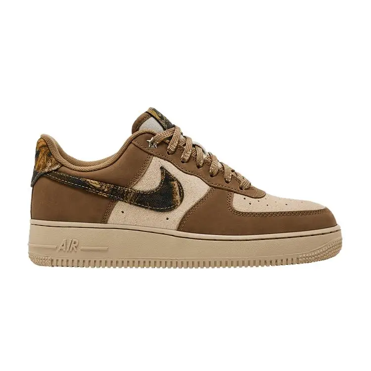 Sneakers Unisex Nike Air Force 1 07 Realtree Rattan Marrone Multicolore Rocky-Tan IO9803-200 41
