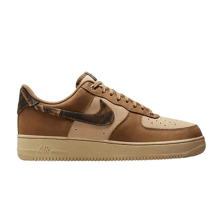 Sneakers Unisex Nike Air Force 1 07 Realtree Rattan Marrone Multicolore Rocky-Tan IO9803-200 44 5