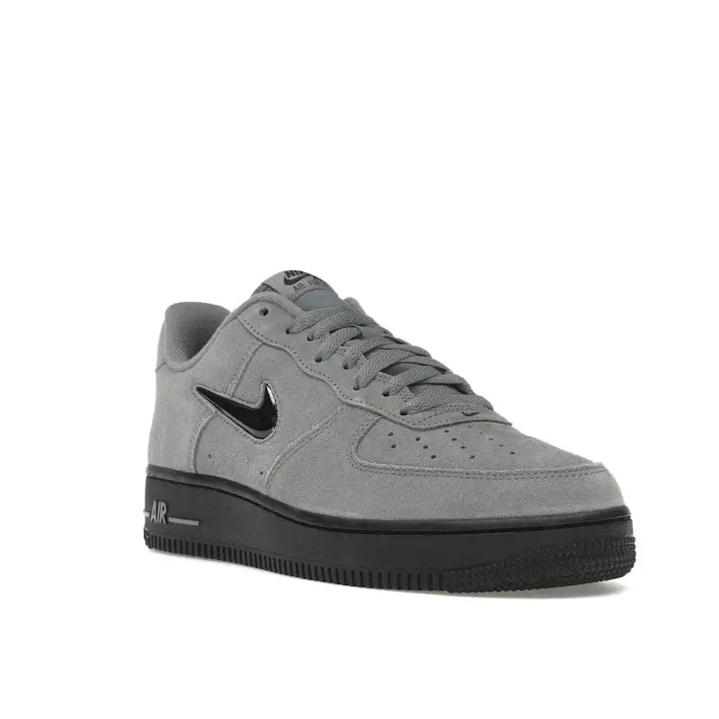 Nike Sneakers Unisex Air Force 1 Jewel Grigio Freddo e Nero miniatura 4