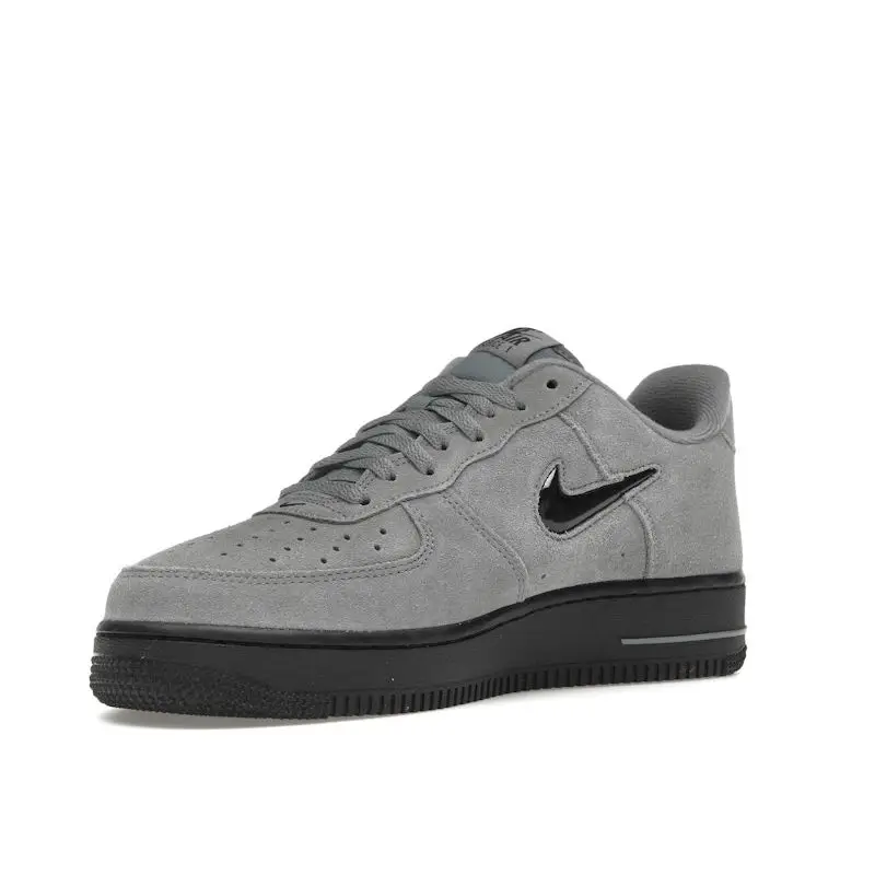 Sneakers Unisex Nike Air Force 1 Jewel Grigio Freddo Nero HQ3827-001 miniatura 5