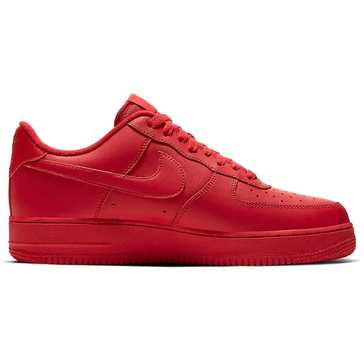 Sneakers Unisex Nike Air Force 1 Low 07 LV8 1 Rosso Triplo Rosso Università CW6999-600 43 miniatura 3