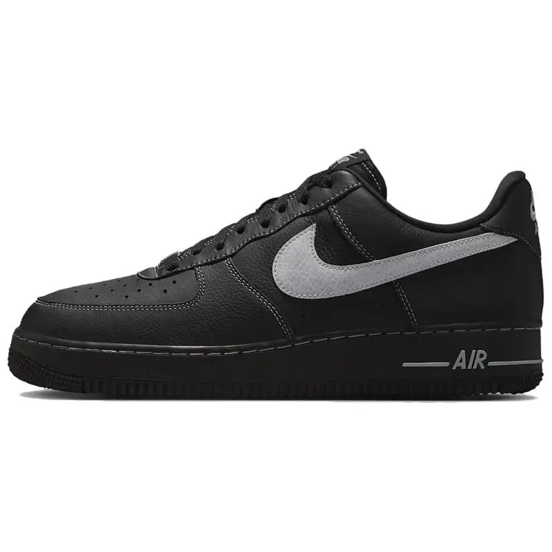 Sneakers Unisex Nike Air Force 1 Low 07 Nero Grigio Lupo HQ2037-006 38 5