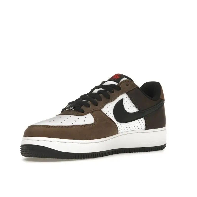 Sneakers Unisex Nike Air Force 1 Low Escape 2025 Marrone Bianco Nero HJ4323-100 45 5 miniatura 2