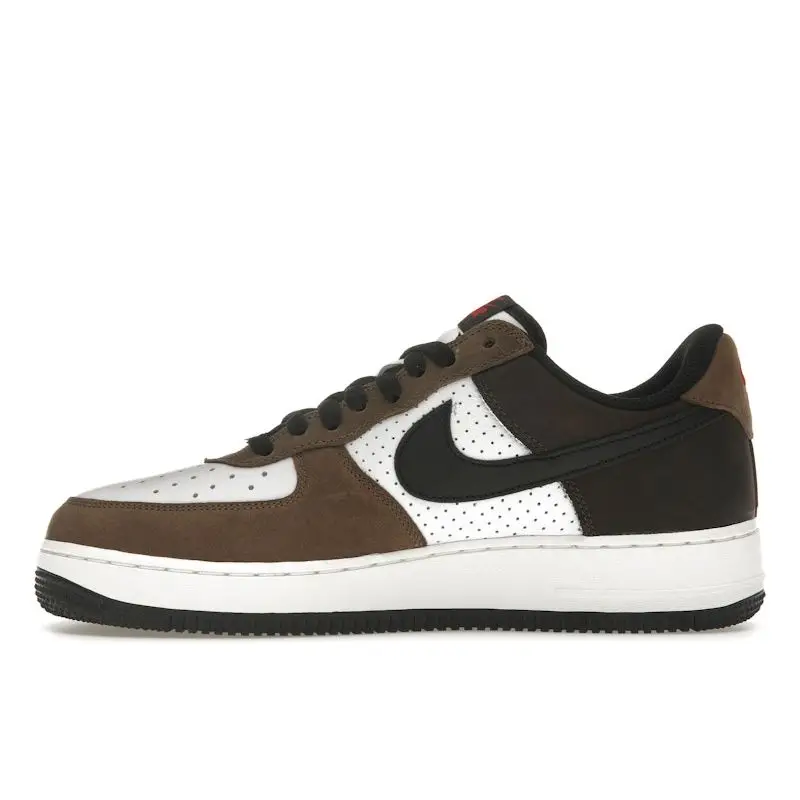 Sneakers Unisex Nike Air Force 1 Low Escape 2025 Marrone Bianco Nero HJ4323-100 45 5 miniatura 4