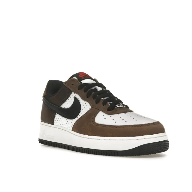 Sneakers Unisex Nike Air Force 1 Low Escape 2025 Marrone Bianco Nero HJ4323-100 45 5 miniatura 5