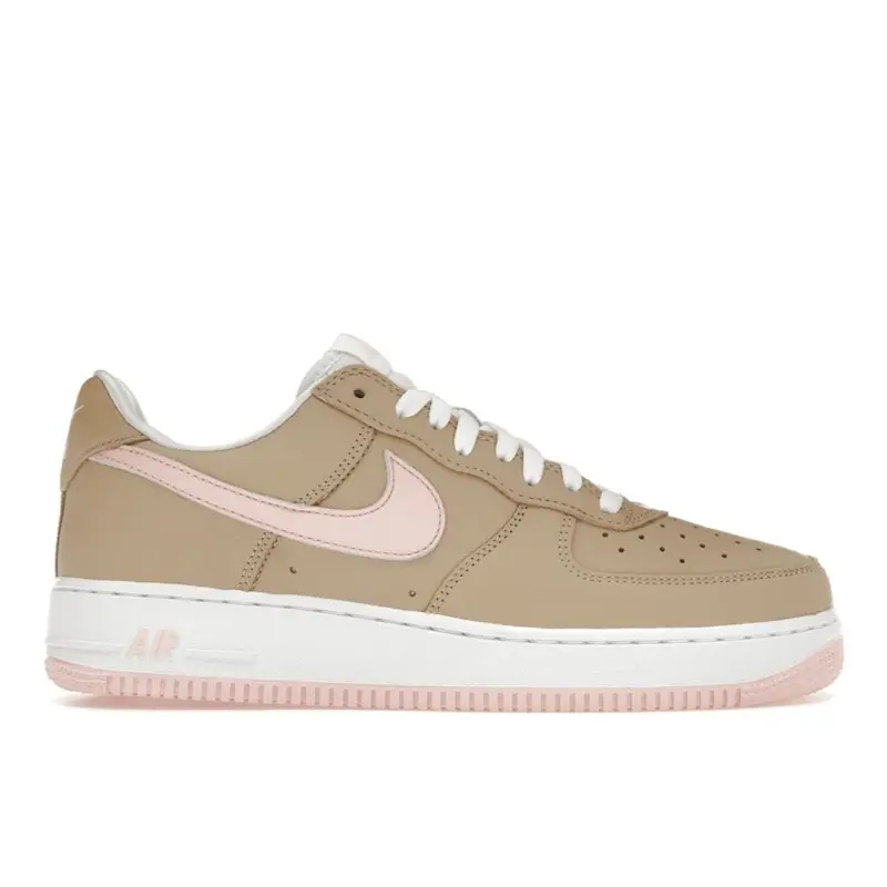 Sneakers Unisex Nike Air Force 1 Low Retro Lino 2016 Esclusivo Kith Marrone Chiaro Atmosfera Bianco Vero 845053-201 39