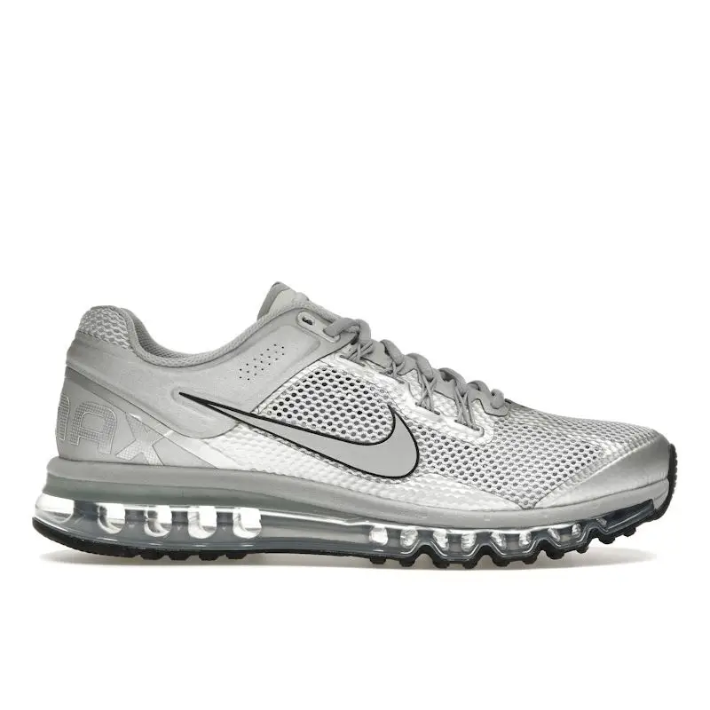 Sneakers Unisex Nike Air Max 2013 Argento Metallizzato Nero Argento Piatto HQ3025-001 42