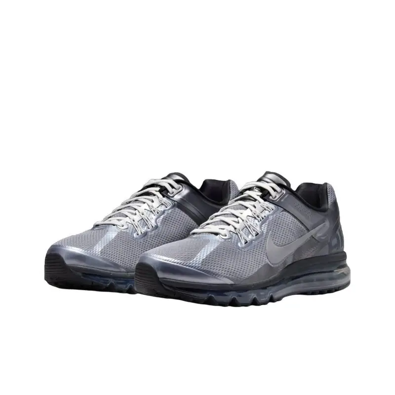 Sneakers Unisex Nike Air Max 2013 Metallic Cool Grey Argento Metallizzato-Grigio Scuro Antracite HQ3481-099 46 miniatura 5