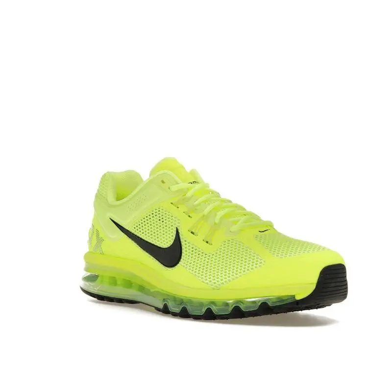 Sneakers Unisex Nike Air Max 2013 Volt Cyber Verde Nero HF3660-700 43 miniatura 2