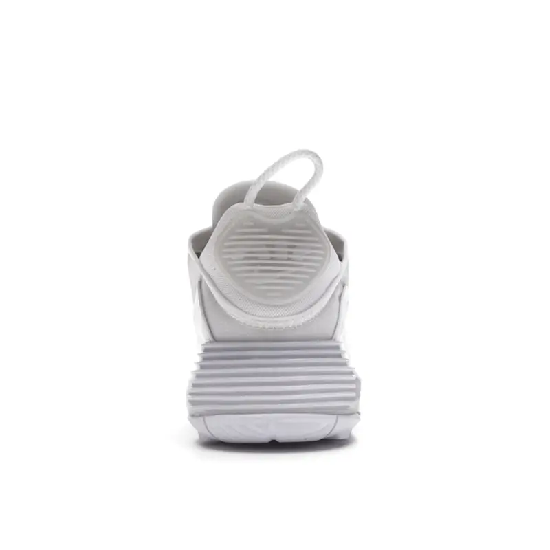 Sneakers Unisex Nike Air Max 2090 Triple White Grigio Lupo Platino Puro BV9977-100 42 5 miniatura 4