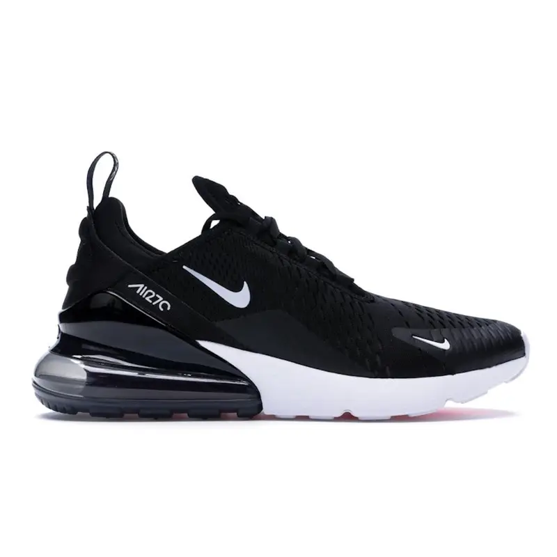Sneakers Unisex Nike Air Max 270 Nere Bianche AH8050-002 40 5