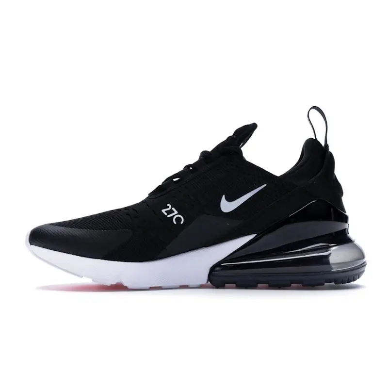 Sneakers Unisex Nike Air Max 270 Nere Bianche AH8050-002 45 miniatura 4