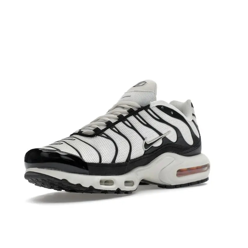 Nike Sneakers Unisex Air Max Plus Essential Panda Bianco e Nero miniatura 4
