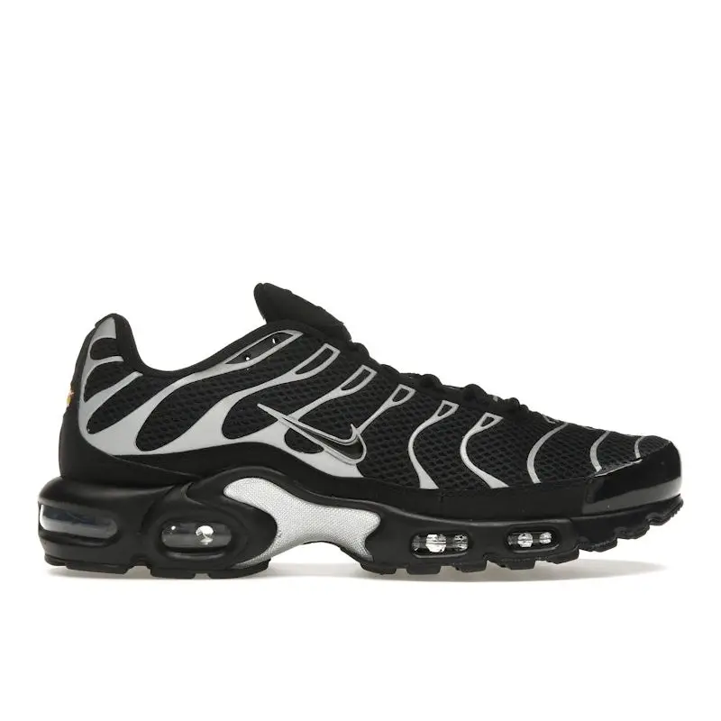 Sneakers Unisex Nike Air Max Plus Premium Nero Argento Metallizzato HQ3029-001 40