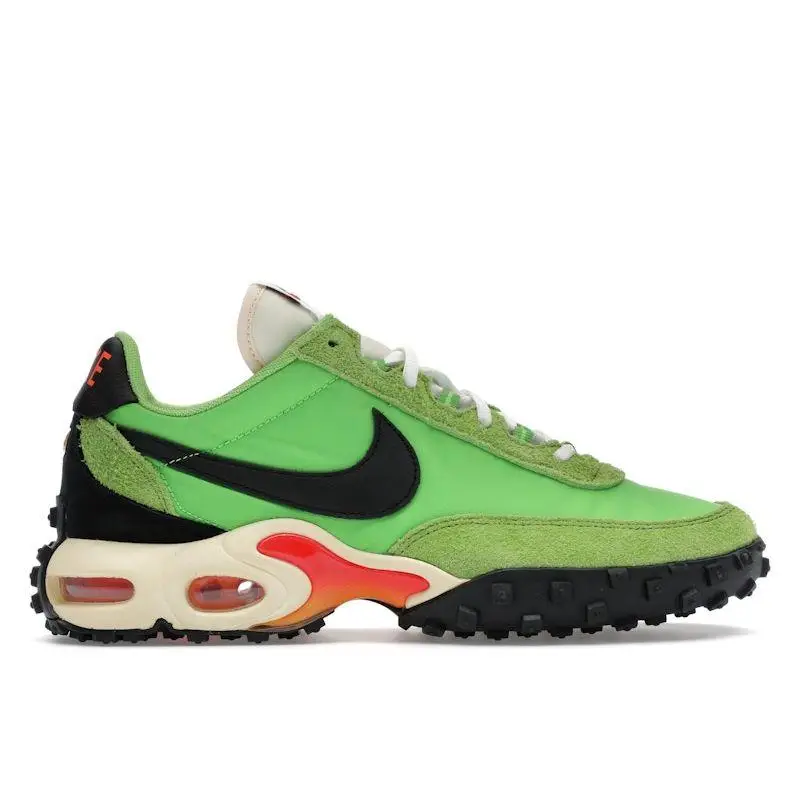 Sneakers Unisex Nike Air Max Waffle Racer SP Action Green Nero Arancione Totale FV6946-301 47 5