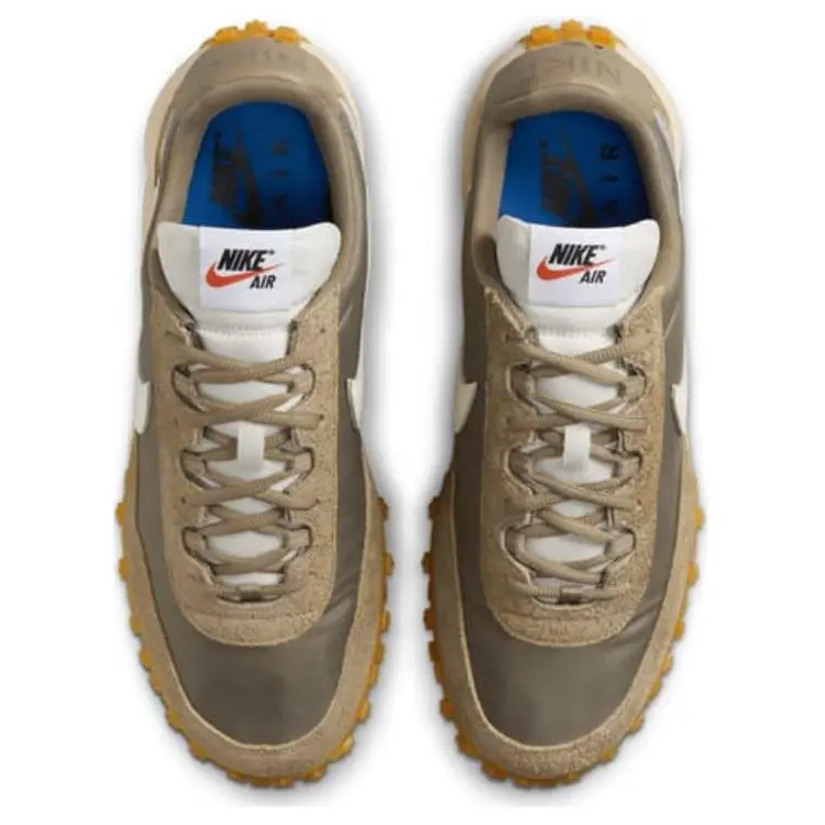 Sneakers Unisex Nike Air Max Waffle Racer SP Oliva Opaco Verde Vela Gomma-Marrone Chiaro FV6946-302 miniatura 4