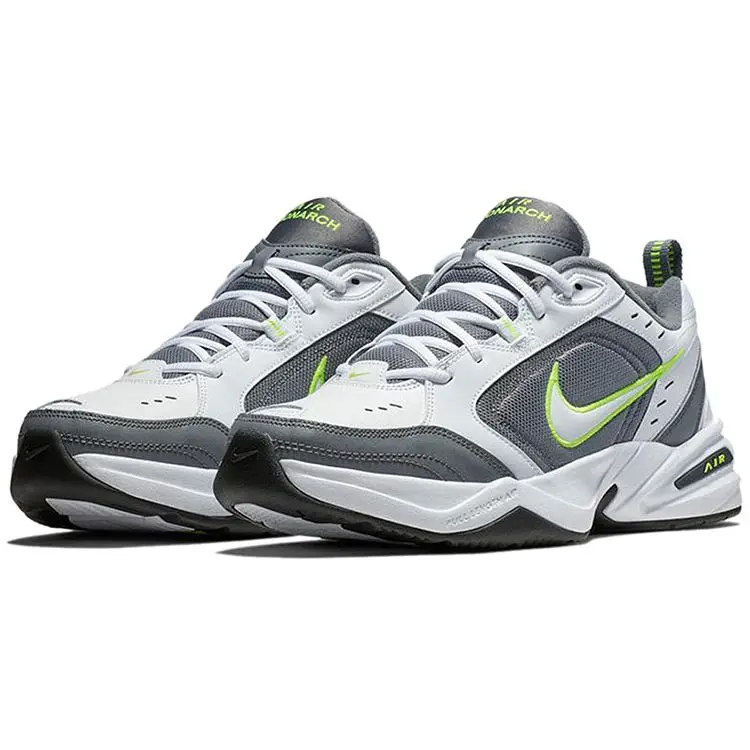 Sneakers Unisex Nike Air Monarch IV Bianche Grigio Freddo-Antracite-Bianco 415445-100 43 miniatura 2