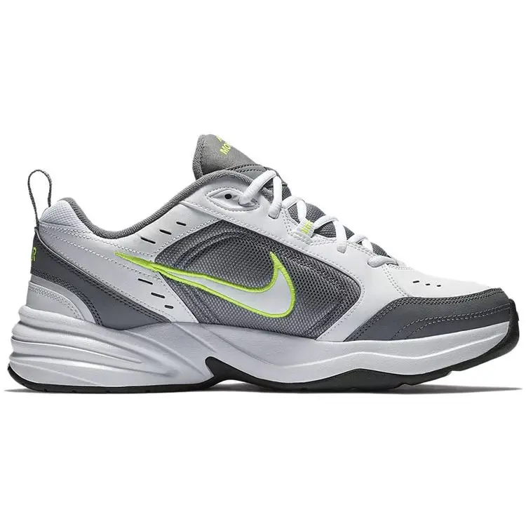 Sneakers Unisex Nike Air Monarch IV Bianche Grigio Freddo-Antracite-Bianco 415445-100 43 miniatura 4