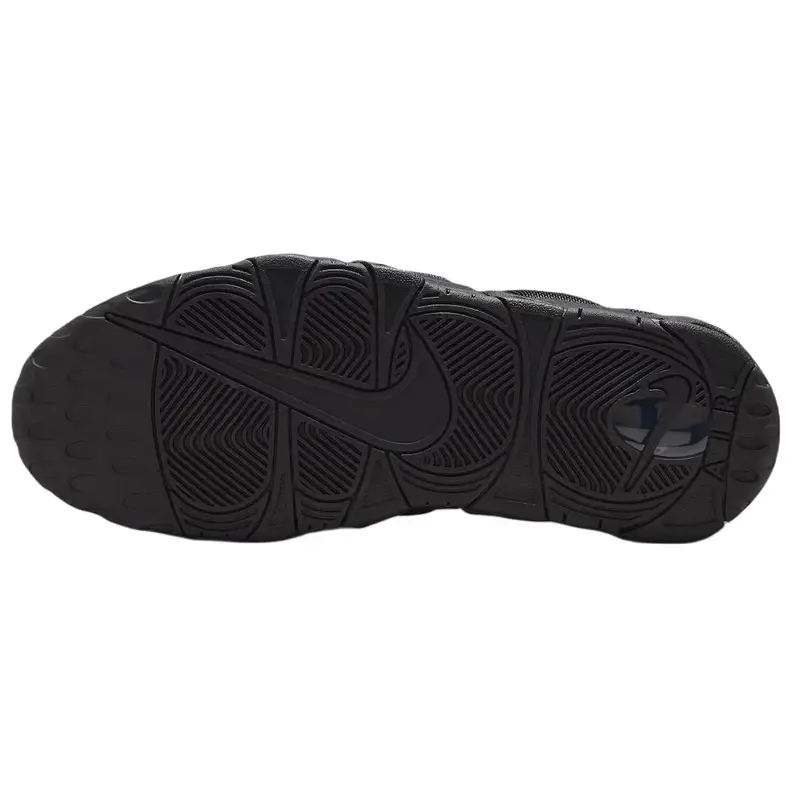 Sneakers Unisex Nike Air More Uptempo Low Triple Black IM6649-001 45 miniatura 2
