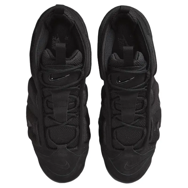 Sneakers Unisex Nike Air More Uptempo Low Triple Black IM6649-001 47 miniatura 3