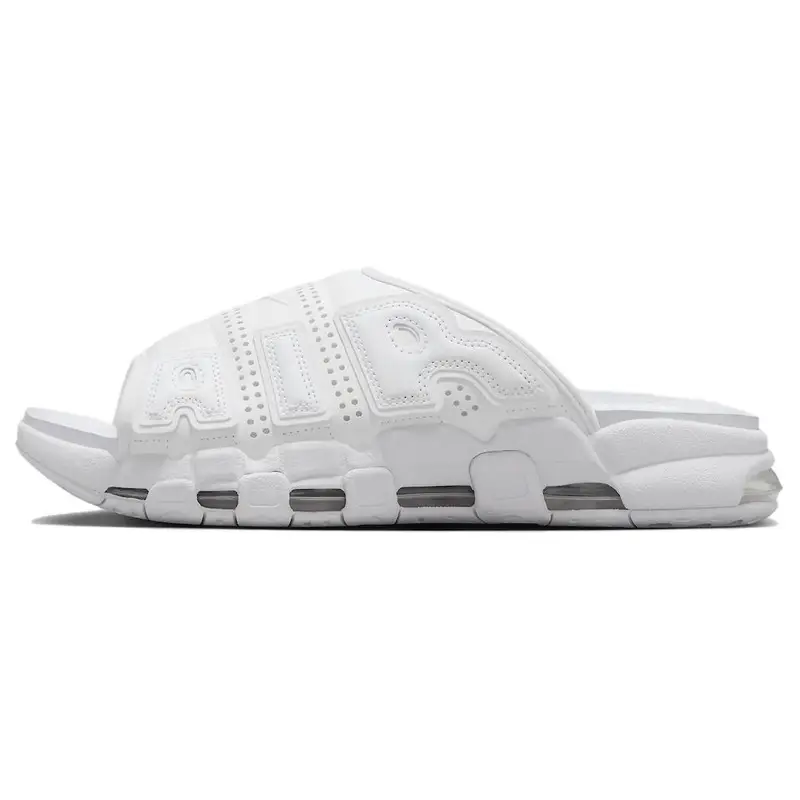 Sneakers Unisex Nike Air More Uptempo Slide Triple White FD9883-101 36