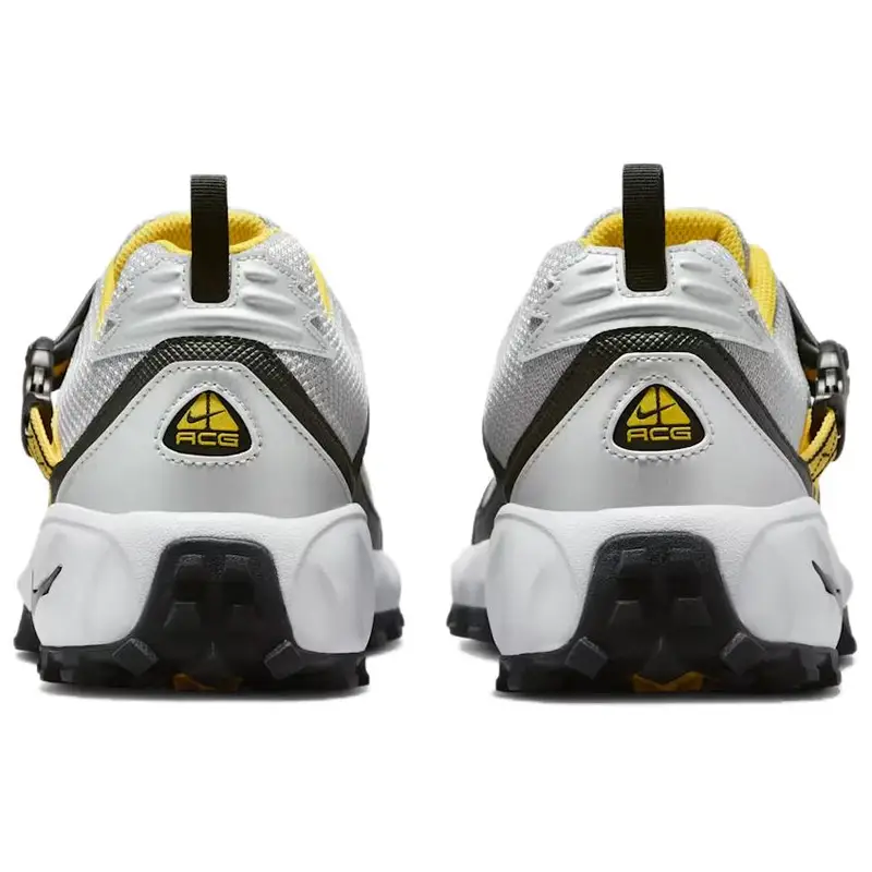 Nike Sneakers Unisex Air Phassad ACG Argento Metallizzato e Giallo miniatura 2