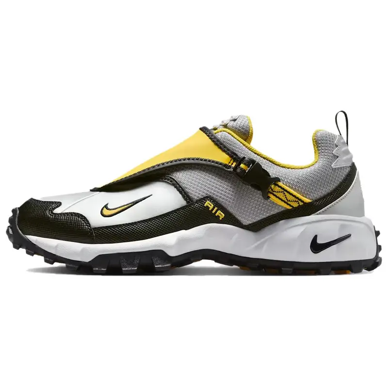 Nike Sneakers Unisex Air Phassad ACG Argento Metallizzato e Giallo