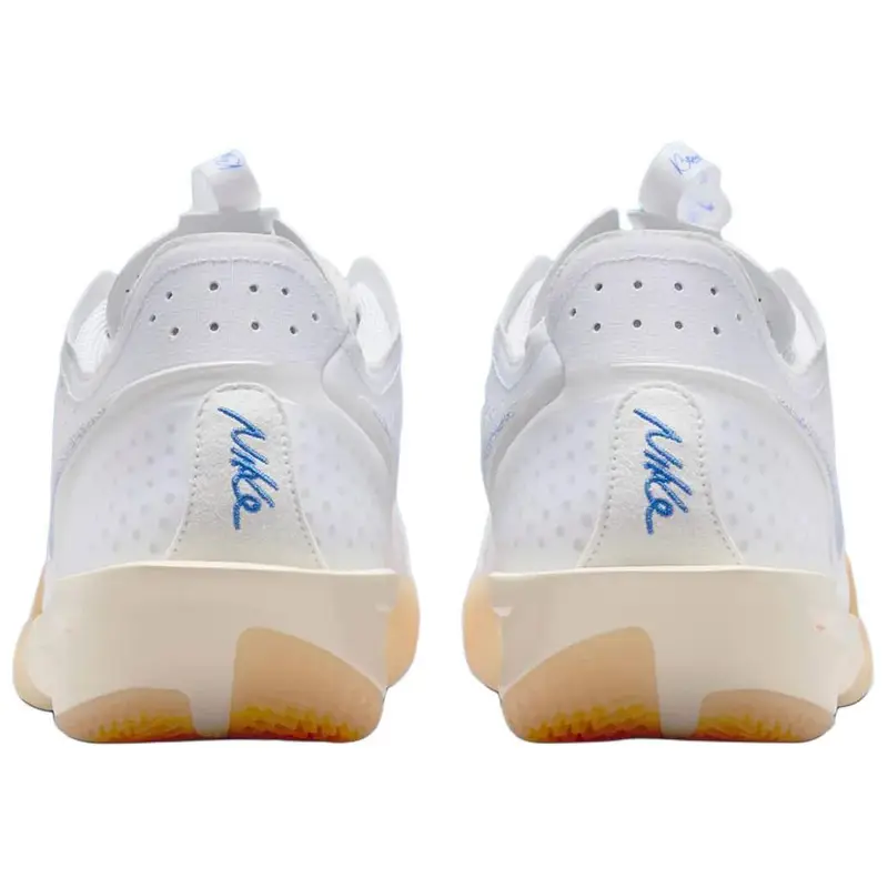 Sneakers Unisex Nike Air Zoom GT Cut 3 EP Blueprint Pack Bianco Latte di Cocco Giallo Gomma HJ8205-100 45 miniatura 3