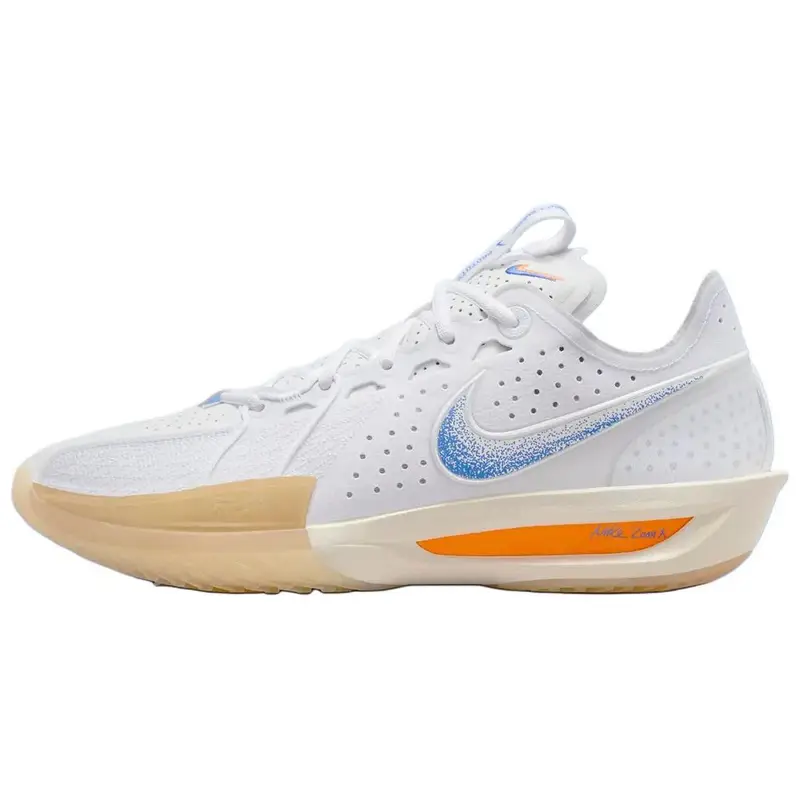 Sneakers Unisex Nike Air Zoom GT Cut 3 EP Blueprint Pack Bianco Latte di Cocco Giallo Gomma HJ8205-100 45