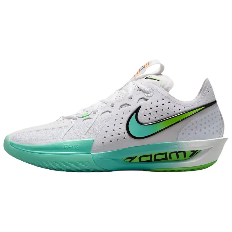 Nike Sneakers Unisex Air Zoom GT Cut 3 EP Turchese Sbiancato Bianco