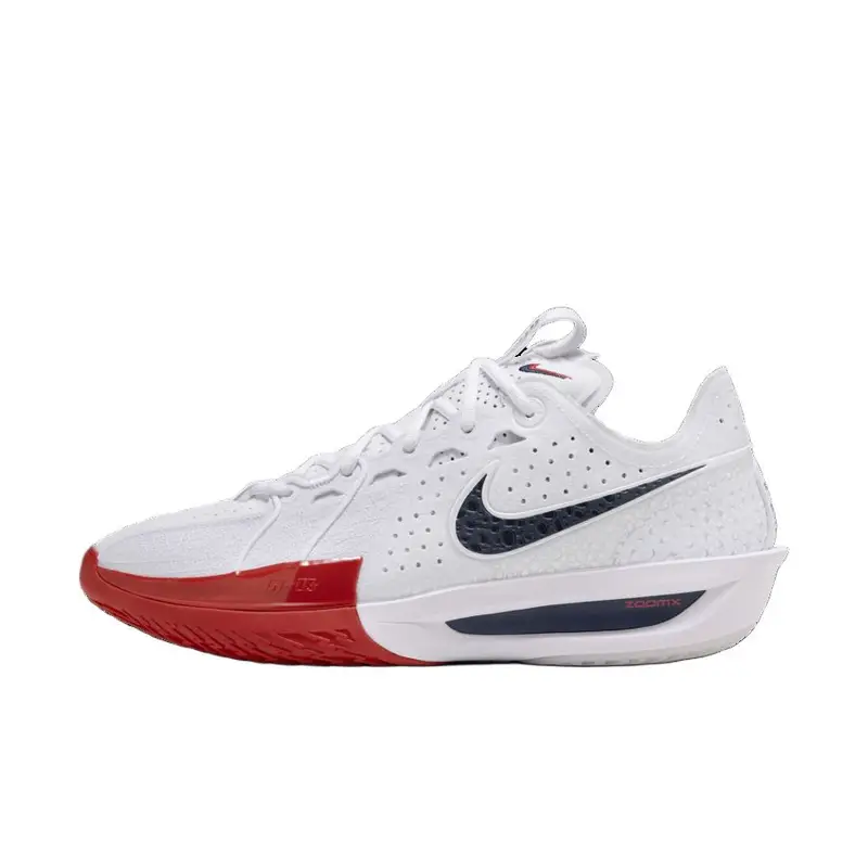 Sneakers Unisex Nike Air Zoom GT Cut 3 EP USA Bianco Ossidiana Rosso Università DV2918-103 45