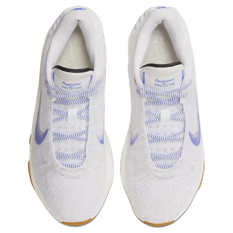 Nike Sneakers Unisex Air Zoom GT Hustle 3 EP Bianco Fantasma e miniatura 2