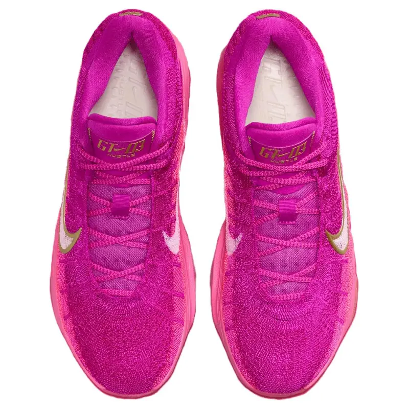 Sneakers Unisex Nike Air Zoom GT Hustle 3 EP Hyper Pink Vivid-Grape Total-Orange White FV5952-601 42 5 miniatura 3
