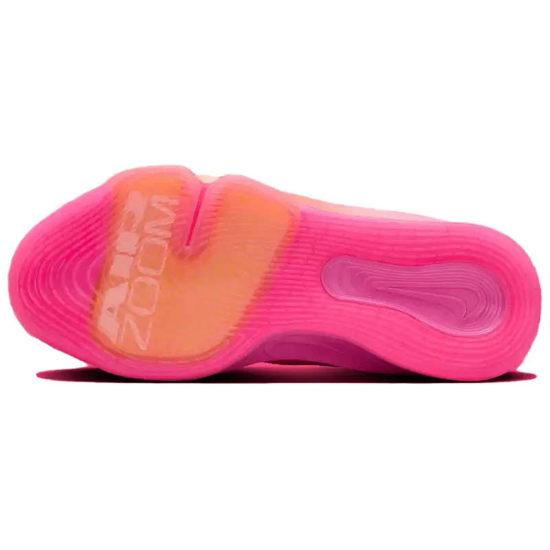 Sneakers Unisex Nike Air Zoom GT Hustle 3 EP Hyper Pink Vivid-Grape Total-Orange White FV5952-601 42 5 miniatura 4